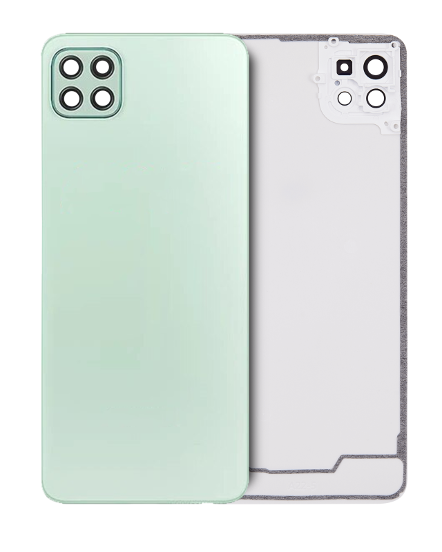 vetro cover posteriore per Samsung Galaxy A22 5G (A226 / 2021) (Service Pack) (Verde)