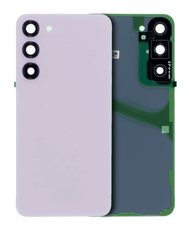 vetro cover posteriore con Vetro fotocamera per Samsung Galaxy S23 Plus (Service Pack) (Lavanda)