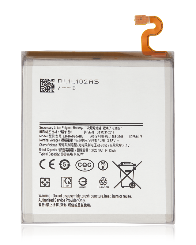 Batteria di ricambio per Samsung Galaxy A9 (A920 / 2018) (EB-BA920ABU)
