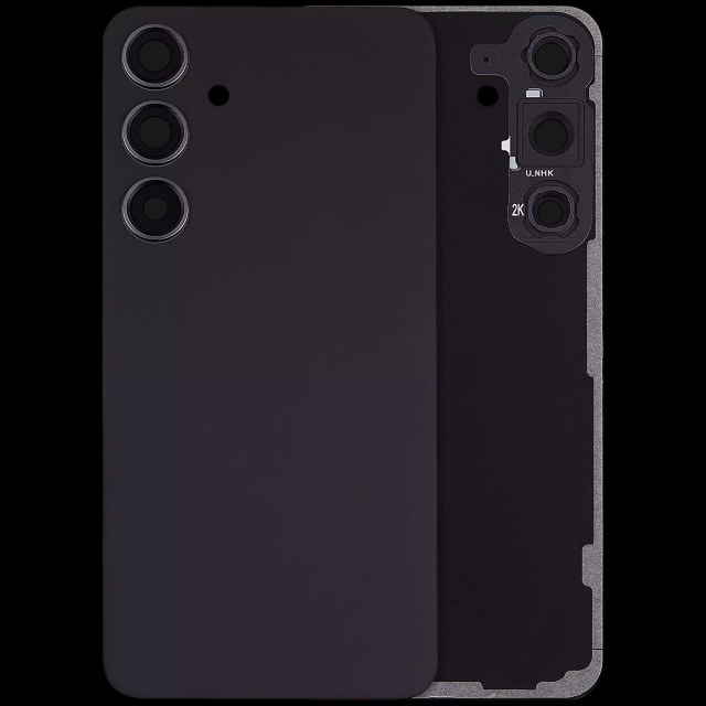 vetro cover posteriore con Vetro fotocamera per Samsung Galaxy S24 Plus 5G (No Logo) (Onyx Nero)