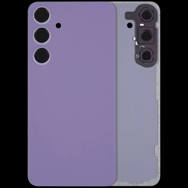 vetro cover posteriore con Vetro fotocamera per Samsung Galaxy S24 Plus 5G (No Logo) (Cobalt Violet)