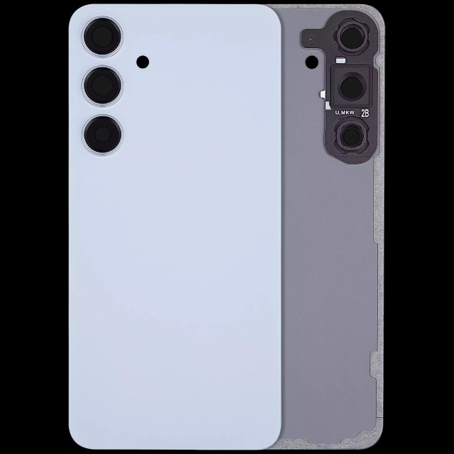 vetro cover posteriore con Vetro fotocamera per Samsung Galaxy S24 Plus 5G (No Logo) (Sapphire Blu)