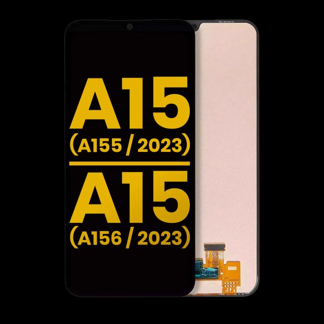 Display OLED completo senza Frame per Samsung Galaxy A15 4G (A155 / 2023) / A15 5G (A156 / 2023) (US e International) (Refurbished) (tutti i colori)