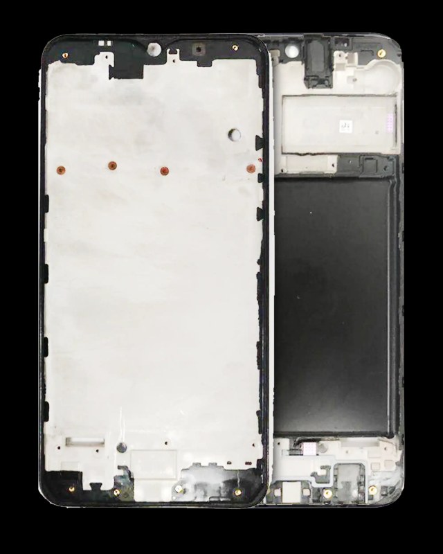 LCD-Frame per Samsung Galaxy A10 (A105 / 2019) (Dual Card Version)