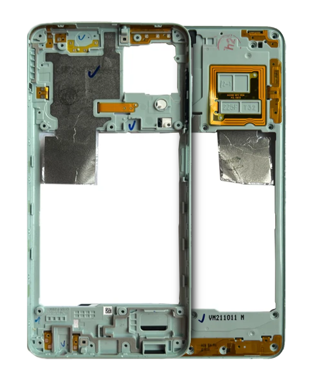 Frame centrale per Samsung Galaxy A22 4G (A225 / 2021) (Mint)