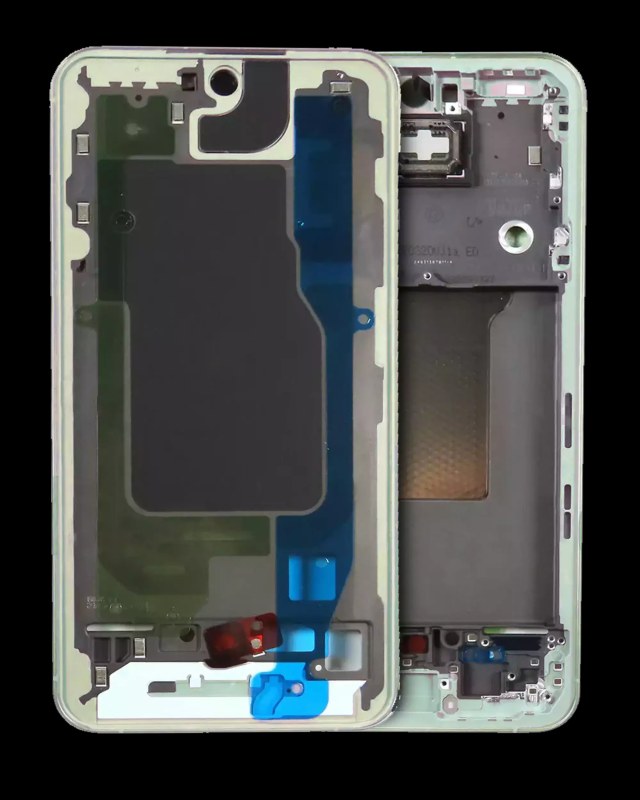 Frame centrale per Samsung Galaxy A55 5G (A556 / 2024) (Lemon)