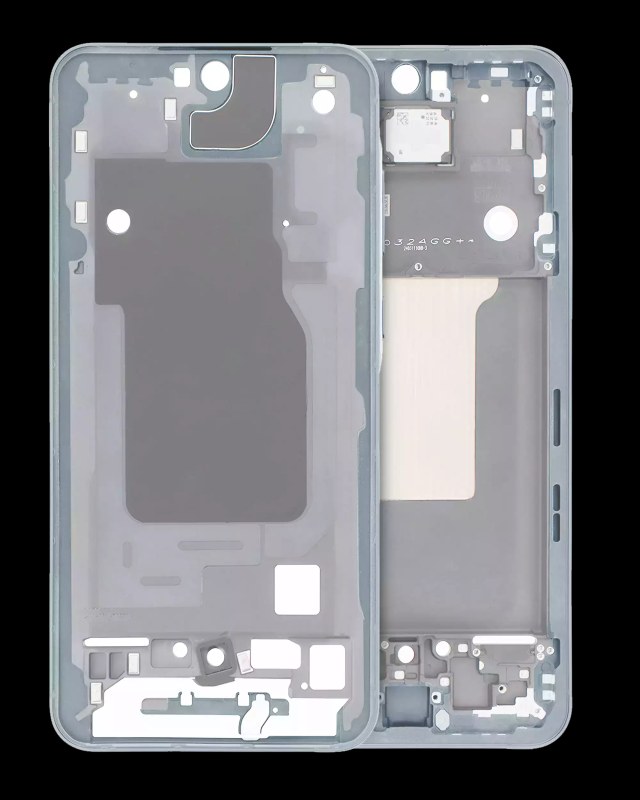 Frame centrale per Samsung Galaxy A55 5G (A556 / 2024) (Iceblue)