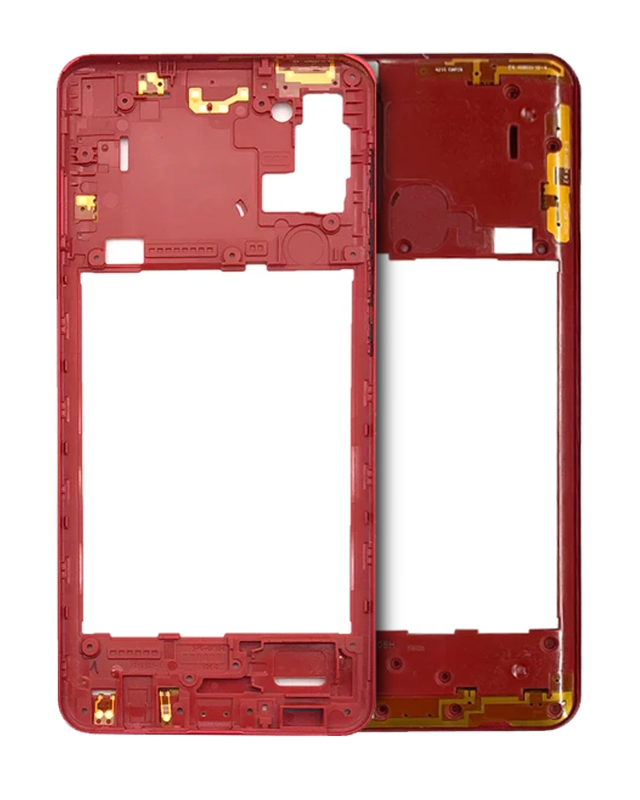 Frame centrale per Samsung Galaxy A21S (A217 / 2020) (Rosso)