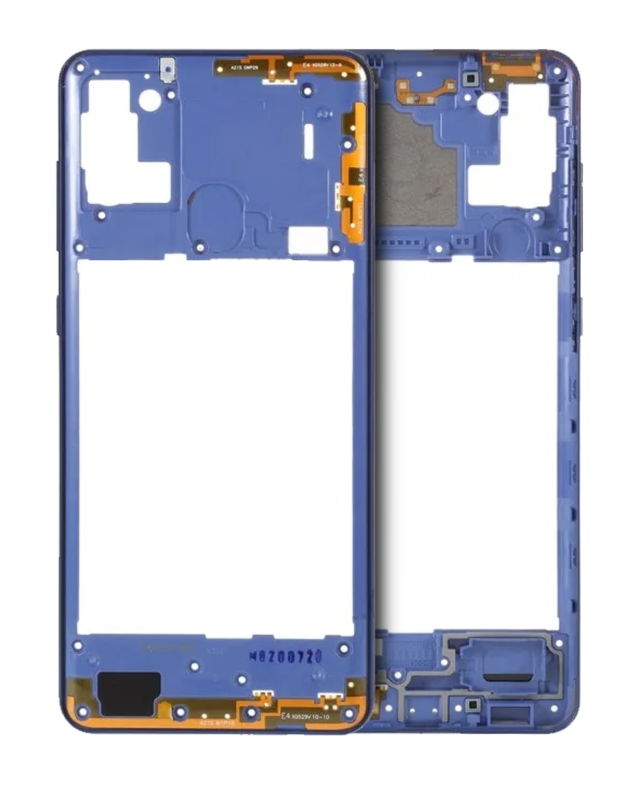 Frame centrale per Samsung Galaxy A21S (A217 / 2020) (Blu)