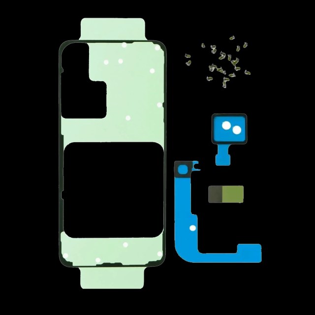 adesivo per cover posteriore con Re-Work Kit per Samsung Galaxy S23 5G (Service Pack)