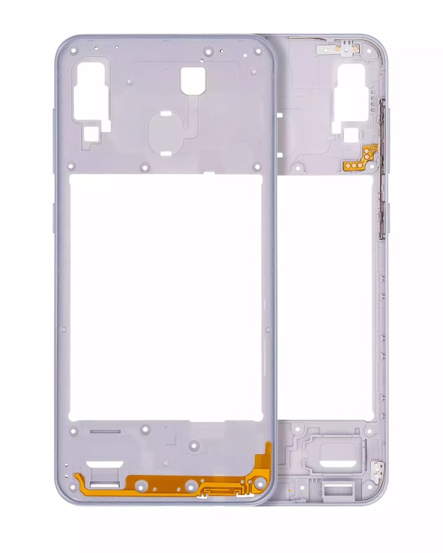 Frame centrale per Samsung Galaxy A30 (A305 / 2019) (Bianco)