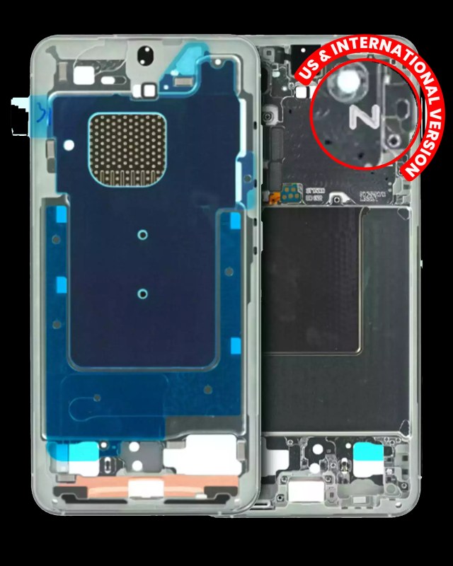 Frame centrale per Samsung Galaxy S24 5G (US e International Version) (Jade Verde)