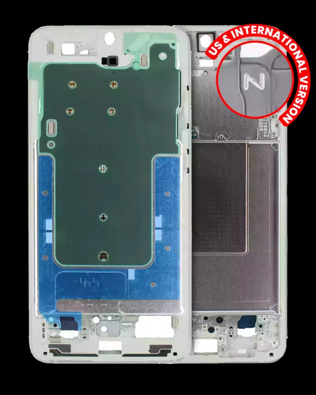 Frame centrale per Samsung Galaxy S24 Plus 5G (US e International Version) (Jade Verde)
