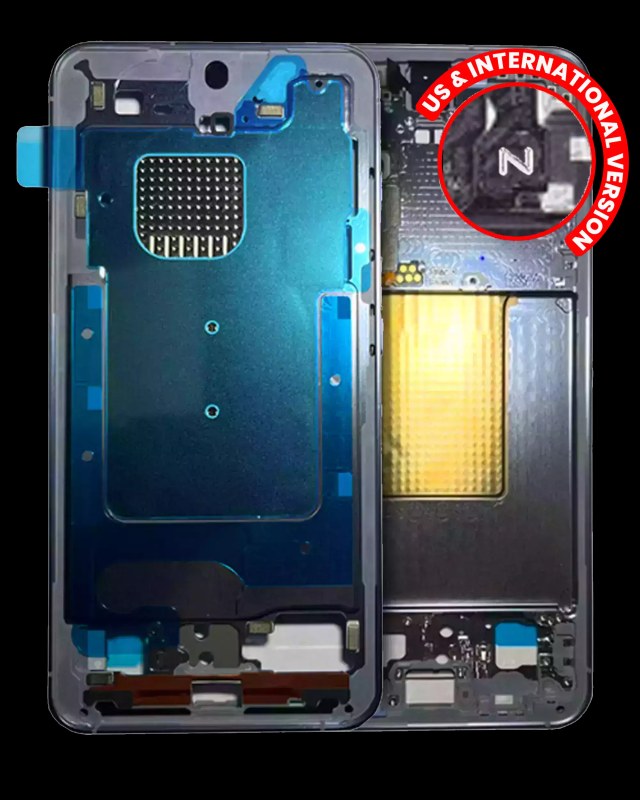 Frame centrale per Samsung Galaxy S24 Plus 5G (US e International Version) (Sapphire Blu)