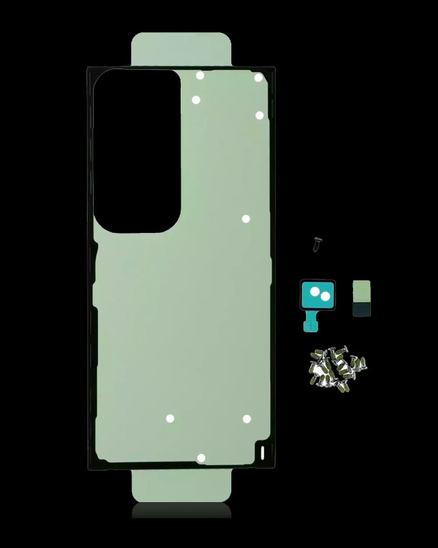 adesivo per cover posteriore con Re-Work Kit per Samsung Galaxy S23 Ultra 5G (Service pack)
