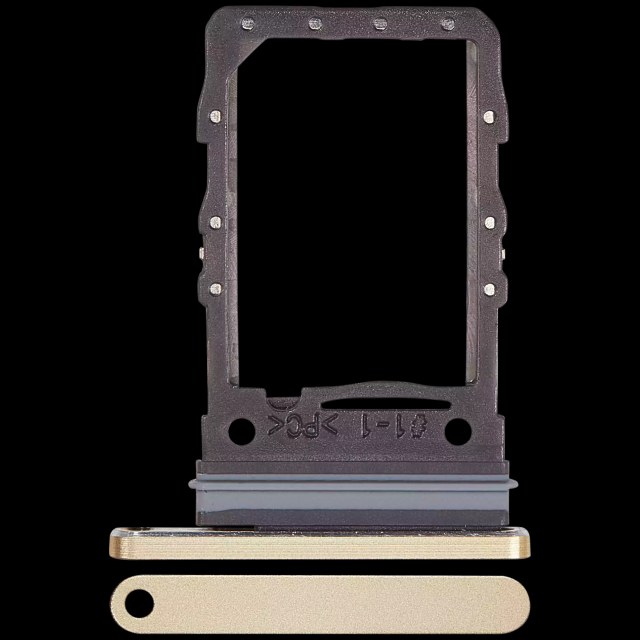 Carrellino SIM singola per Samsung Galaxy Z Flip 6 (F741) (Premium) (Giallo)