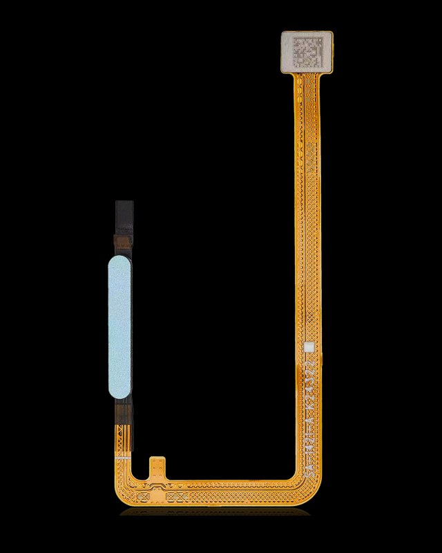 Fingerprint Reader con flat per Samsung Galaxy A06 (A065 / 2024) (Premium) (Blu)
