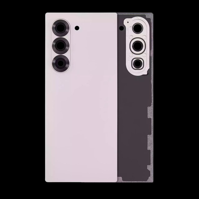 vetro cover posteriore con Vetro fotocamera per Samsung Galaxy Z Fold 6 5G (Rosa)