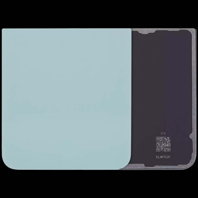 vetro cover posteriore per Samsung Galaxy Z Flip 6 5G (Mint)