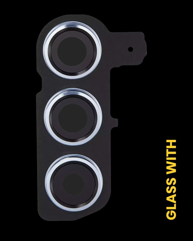 Lente fotocamera posteriore con Cover Cornice Ring per Samsung Galaxy S24 5G (Premium) (Sapphire Blu)