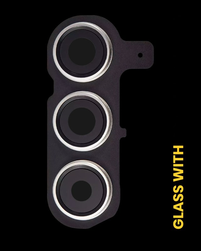 Lente fotocamera posteriore con Cover Cornice Ring per Samsung Galaxy S24 Plus 5G (Premium) (Amber Giallo)