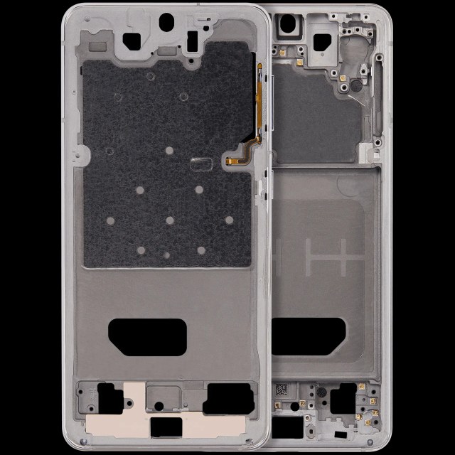 Frame centrale per per Samsung Galaxy S21 5G (Phantom Bianco)