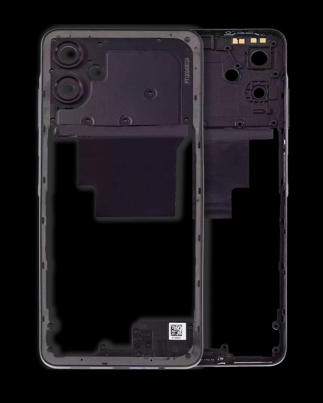 Frame centrale per Samsung Galaxy A06 (A065 / 2024) (Blu)