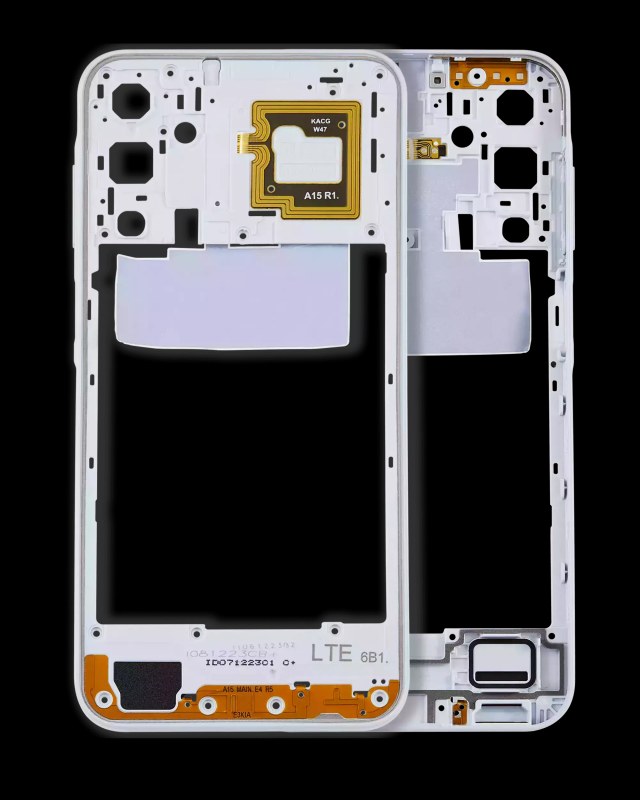 Frame centrale per Samsung Galaxy A15 5G (A156 / 2023) (Magical Blu)