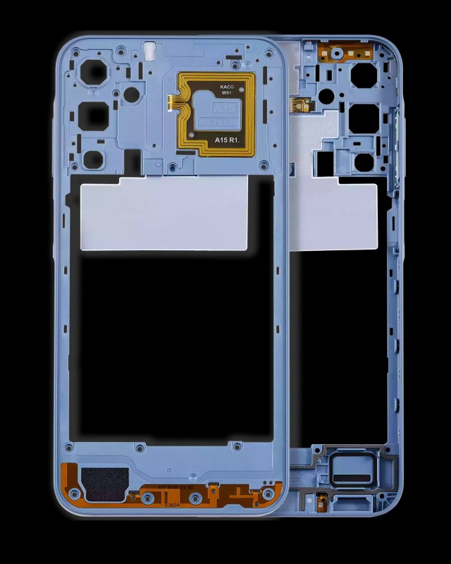 Frame centrale per Samsung Galaxy A15 5G (A156 / 2023) (Optimistic Blu)