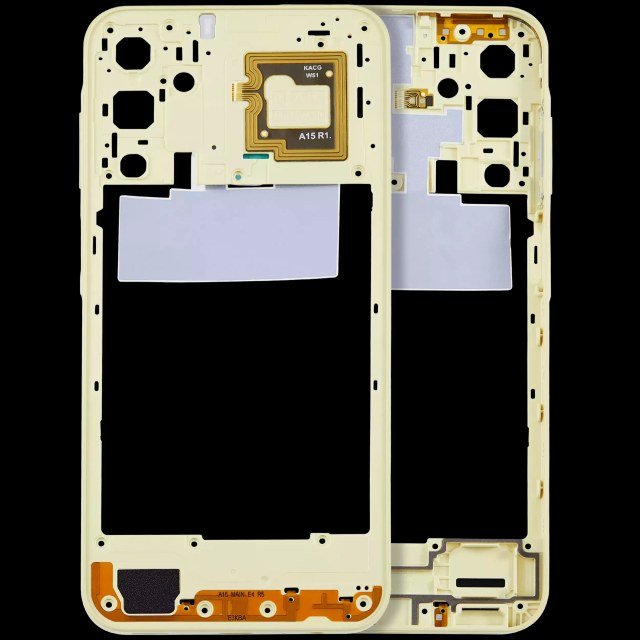 Frame centrale per Samsung Galaxy A15 5G (A156 / 2023) (Personality Giallo)