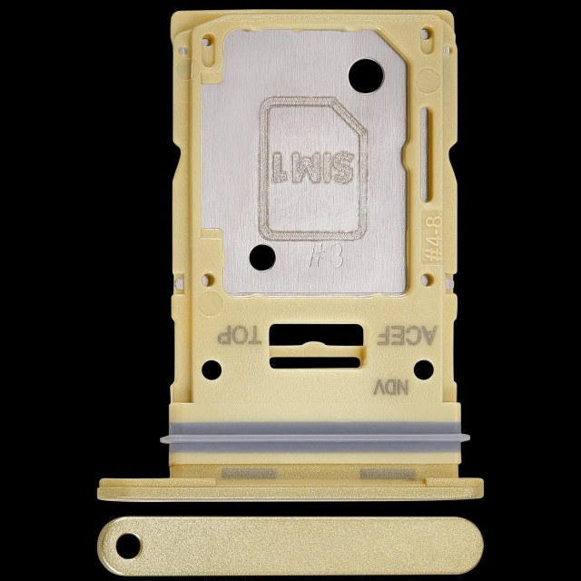 Carrellino doppia SIM per Samsung Galaxy A35 (A356 / 2024) (Premium) (Lemon)
