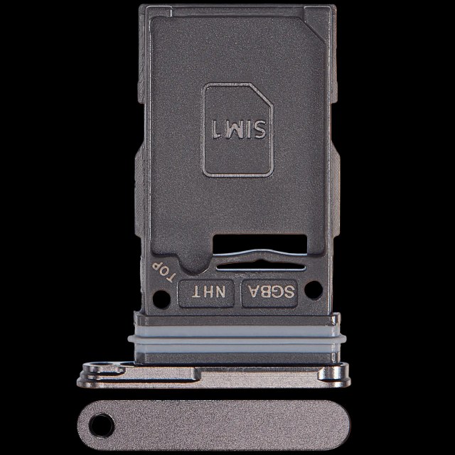 Carrellino SIM singola per Samsung Galaxy S24 FE 5G (Premium) (Grafite)