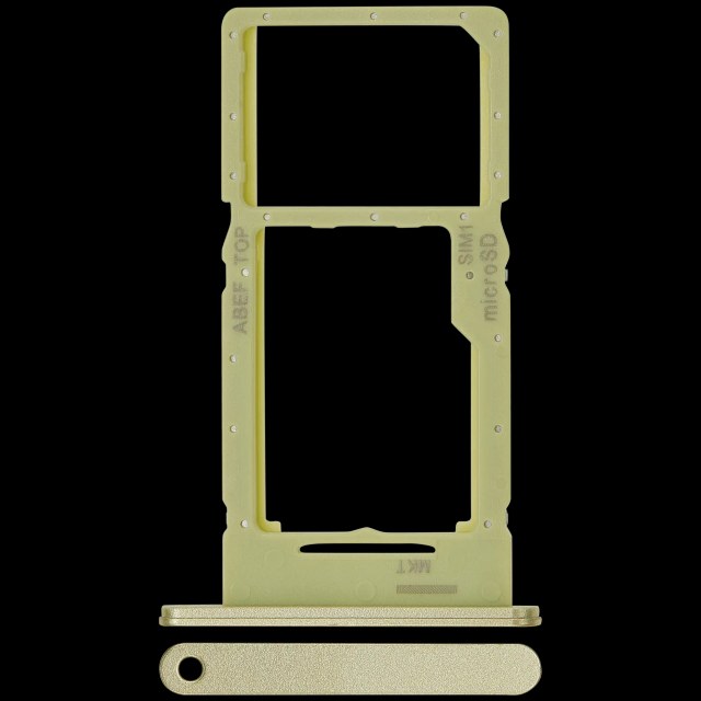 Carrellino SIM singola per Samsung Galaxy A25 5G (A256 / 2023) (Personality Giallo)