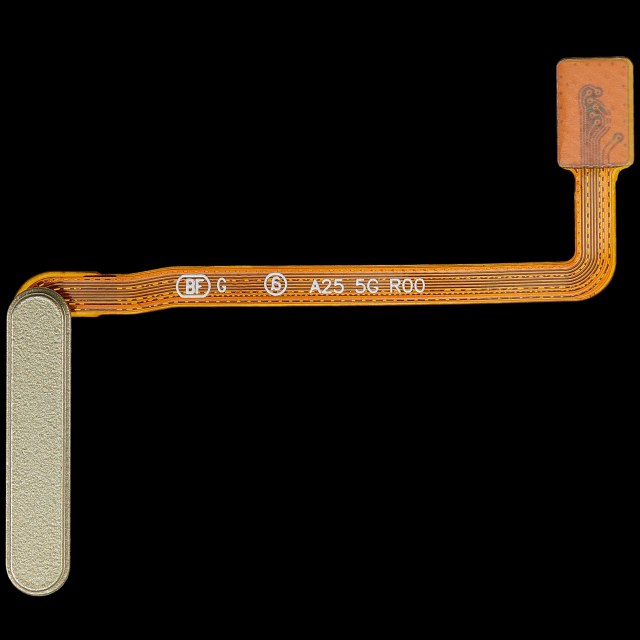 Fingerprint Reader con flat per Samsung Galaxy A25 5G (A256 / 2023) (Premium) (Personality Giallo)