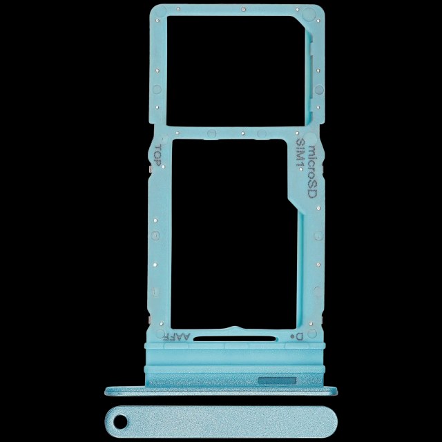 Carrellino SIM singola per Samsung Galaxy A16 5G (A166 / 2024) (Premium) (Light Verde)