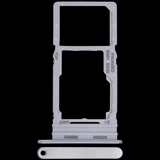 Carrellino doppia SIM per Samsung Galaxy A16 5G (A166 / 2024) (Premium) (Light Grigio)