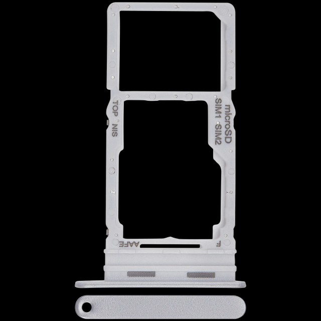 Carrellino doppia SIM per Samsung Galaxy A16 4G (A165 / 2024) (Premium) (Grigio)