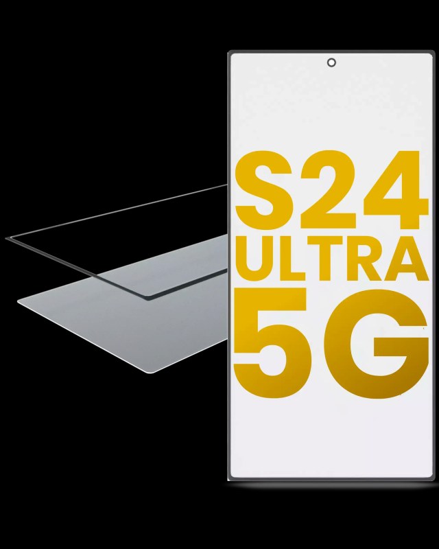 2 in 1 Vetro frontale con OCA preinstallato per Samsung Galaxy S24 Ultra 5G