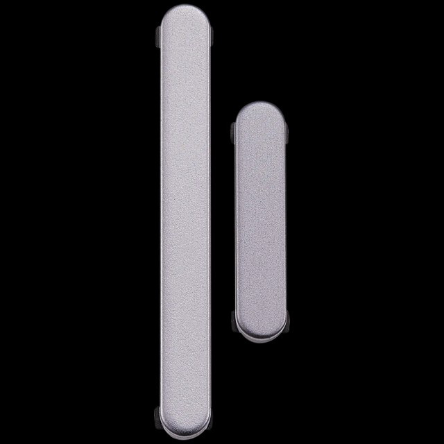 Hard Buttons (Accensione / Volume) per Samsung Galaxy S25 / S25 Plus (Premium) (Argento Shadow)