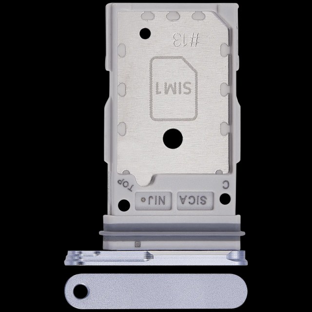 Carrellino doppia SIM per Samsung Galaxy S25 / S25 Plus (Premium) (Iceblue)
