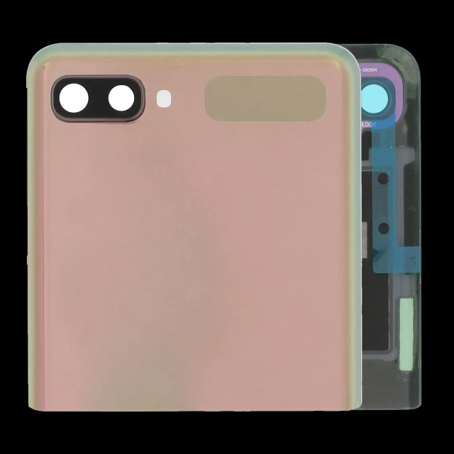 Outer Display OLED completo con Frame per Samsung Galaxy Z Flip 4G (F700) / Z Flip 5G (F707) (Service Pack) (Mystic Bronze)