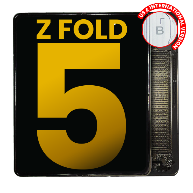 Inner Display OLED completo con Frame per Samsung Galaxy Z Fold 5 5G (US e International) (Refurbished) (Beige)