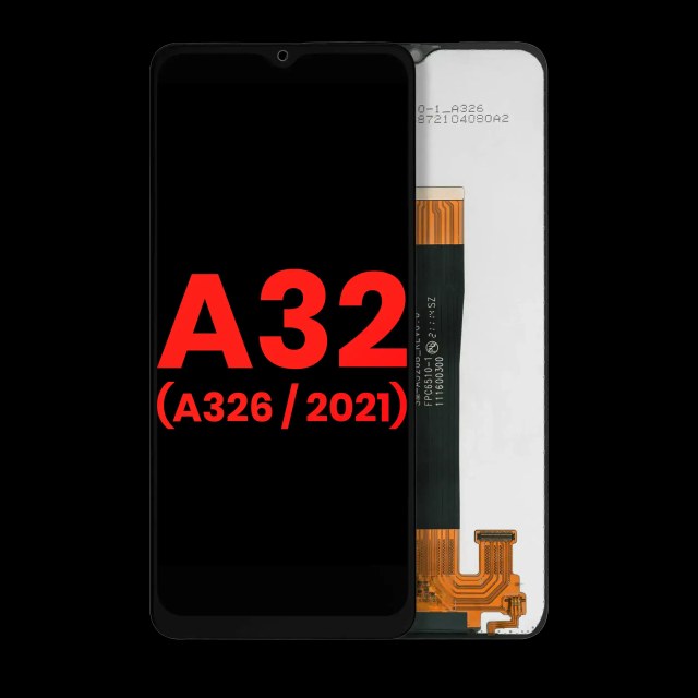 Display LCD completo senza Frame per Samsung Galaxy A32 5G (A326 / 2021) (All Models) (Awesome Nero)