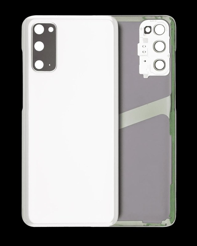 vetro cover posteriore con Vetro fotocamera per Samsung Galaxy S20 5G (Service Pack) (Bianco nuvola)