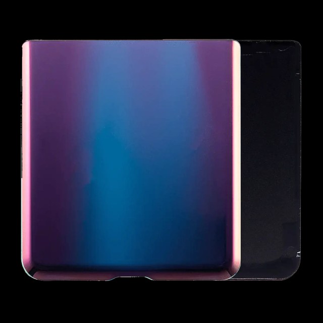 Bottom Cover posteriore per Samsung Galaxy Z Flip 4G (F700) (Service Pack) ( Mirror Viola)