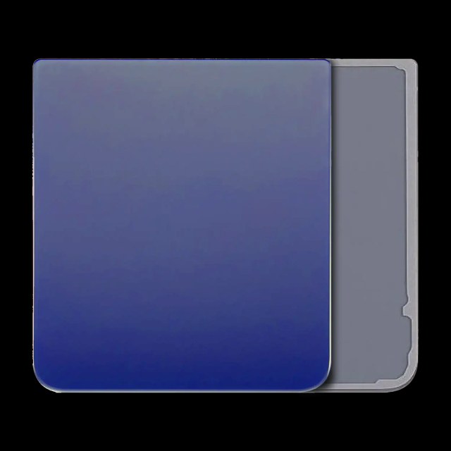 Bottom Cover posteriore per Samsung Galaxy Z Flip 4 5G (Service Pack) (Navy)