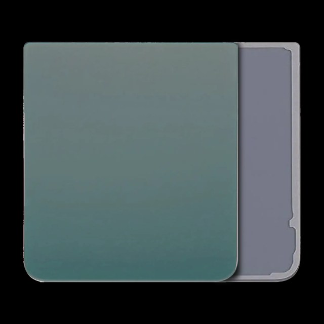 Bottom Cover posteriore per Samsung Galaxy Z Flip 4 5G (Service Pack) (Verde)