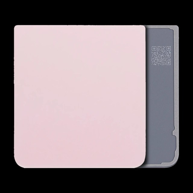 Bottom Cover posteriore per Samsung Galaxy Z Flip 3 5G (Service Pack) (Rosa)