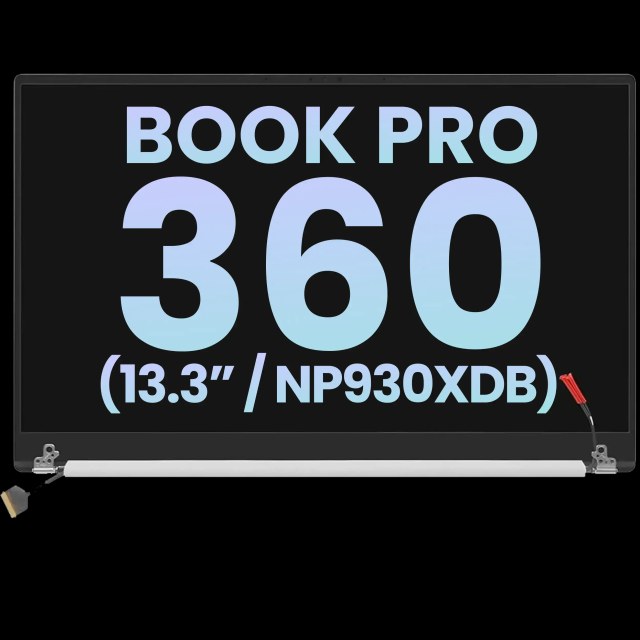 Display LCD completo per Samsung Galaxy Book Pro 360 13.3" (NP930XDB) (Service Pack) (Rosso)