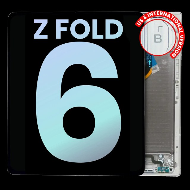 Inner Display OLED completo con Frame per Samsung Galaxy Z Fold 6 5G (US e International) (Service Pack) (Rosa)
